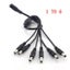 12V DC Power Splitter Plug For 1F To 2 3 4 5 6 8M CCTV Cables Carousel 3