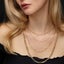 14k Rose Gold Paperclip Chain Necklace, 6mm Carousel 3