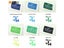 15 Colors Inkpad Handmade DIY Craft Oil Based Ink Pad Rubber Stamps Fabric Wood Carousel 4