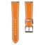 Epsom Calfskin Leather Watch Band - Quick-Release - Orange (2439) Carousel 8