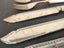 Bone handled knife and fork set in box Carousel 5