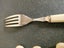 Bone handled knife and fork set in box Carousel 9