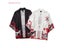 17 Style Harajuku Japanese Fashion Kimono White Black Men And Women Cardigan Carousel 3