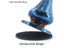 18cm Thickness 6mm Round Honeycomb Narguile Hookah Silicone Mat Shisha Glass Carousel 6