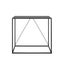 2-tier Console Table Office Furniture Desk Hallway Side Entry Hall Display Shelf Carousel 2