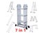 Multi Purpose Ladder 3.7M folding ladder Carousel 1