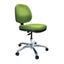 Buro Image Office Task Chair with Polished Aluminium Base, Green Fabric, Asse... Carousel 1