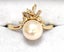 $6,000 14ct Yellow Gold Akoya Pearl & Diamond Ring & Earring Set - 169993 Carousel 3