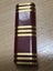 Rare 1980s Cartier Must lighter - 3 gold bands / burgundy lacquer gas lighter Carousel 10