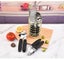 7pcs Stainless Steel Kitchen Tool Set with Can Opener Peeler Pizza Cutter-Pink Carousel 6