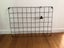 Black metal wall grid: hanging board Carousel 1