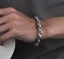 Sterling Silver Six Character Truth Vajra Pestle Amulet Bracelet NEW Carousel 5