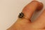 9ct Sapphire ‘Halo’ ring Carousel 7
