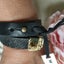 WHISTLES LONDON designer double leather bracelet Carousel 3