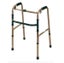 Deluxe Folding walking frame with 4 feet Carousel 1