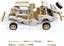 Vintage Cars -Classic K500 Sports Car - 868 Pcs kit-similar to Lego brick toys Carousel 3