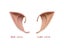 1Pair Halloween Latex Elf Ears High Simulation Soft Harmless False Ears Props Carousel 8