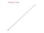 1pc 1.3cm Diameter Adjustable Extendable Bathroom Hanging Shower Curtain Rods Carousel 1