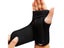 1pc Splint Sprains Arthritis Band Belt For Hand Wrist Support Solid Black Carousel 3