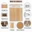 Foldable Bamboo Laundry Basket - Durable & Stylish Storage Hamper Snap Deal Carousel 5