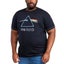 D555 Mens Official Pink Floyd Printed Big Tall T-Shirt - 3XL Carousel 1