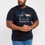 D555 Mens Official Pink Floyd Printed Big Tall T-Shirt - 3XL Carousel 2