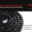 38mmX9m Battle Rope Undulation Rope Carousel 6
