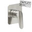 UP CITY WALL MOUNTED BASIN MIXER SHOWER PACKAGE BRUSHED NICKEL Carousel 5