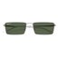 Ray-Ban Emy RB3741 003/9A - Silver Frame, Dark Green Polarized Lens Carousel 2