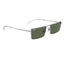 Ray-Ban Emy RB3741 003/9A - Silver Frame, Dark Green Polarized Lens Carousel 4