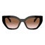Prada PR A09S 1AB0A6 - Black Frame Brown Gradient Carousel 3