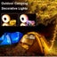 Rechargeable LED Camping Light with an 8m long retractable RGB Light String Carousel 4