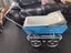 Rare Blue Pedigree Doll Calypso Cyclops? Pram or Stroller Carousel 5