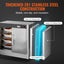 Hot Box Food Warmer 4-Tier Concession Warming Cabinet with Water Tray Carousel 5