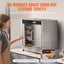 Hot Box Food Warmer 4-Tier Concession Warming Cabinet with Water Tray Carousel 6