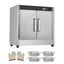 Hot Box Food Warmer 4-Tier Concession Warming Cabinet with Water Tray Carousel 8