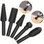5/10pcs Wood Carving File Drill Bit 6mm Rotary Rasp Drill Bit Set DIY Tool Carousel 3
