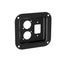 Penn Elcom - D0946-40K - Punched for 1 x IEC and 2 x D-Series Connectors - Bl... Carousel 1