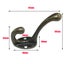 Vintage Antique Style Double Coat Door Hooks Hanger 3639620 Carousel 5