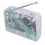 Portable Player Auto Reverse Clear Stereo 3.5mm Headphone Jack Cassette Tape ... Carousel 6