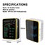 Tuya WiFi 15 in 1 Air Quality Detector Household Portable AQI PM0.3 PM1.0 PM2... Carousel 3