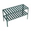 Two tier aluminium plant shelving Carousel 6