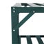 Two tier aluminium plant shelving Carousel 11