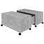 Coffee Table Concrete Grey 75X75x38 Cm Engineered Wood Coffee Tables Carousel 3