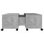 Coffee Table Concrete Grey 75X75x38 Cm Engineered Wood Coffee Tables Carousel 5