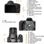 W2 64Mp 4K 3 Inch Screen 10X Optical Zoom & 4X Digital Zoom Camera Package One Carousel 3