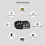 Ac3 3.1 Inch Ips Screen 4K Full Hd 13Mp Night Vision Wifi Live Camcorder Dv D... Carousel 4