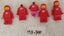 Lego Minifigures Lot - Red Spaceman Classic Vintage Astronauts & Parts Lot Carousel 1