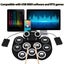 electronic drum pad roll-up electronic drum pad silicon digital drum digital Carousel 7