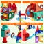 Kids 170PCS Magnetic Tiles Blocks Dinosaur STEM Building Toy Children Gift Play Carousel 9